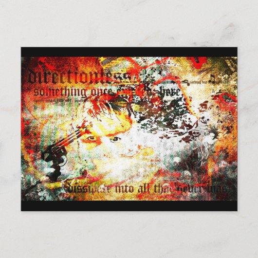 消散する ポストカード (正面)