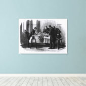 消毒手術， 1882 キャンバスプリント (インサイチュ (ウッドフロア))