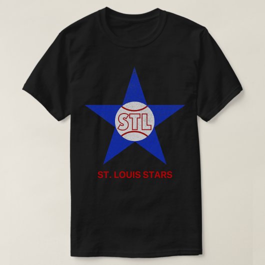 消滅したセントルイススターズネグロ野球1931 Tシャツ (デザイン正面)