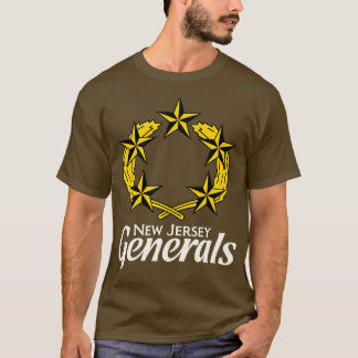 消滅したニュージャージーの将軍チーム Tシャツ