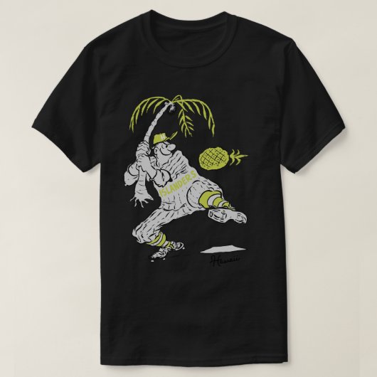 消滅したハワイ島嶼国野球場1961 Tシャツ (デザイン正面)
