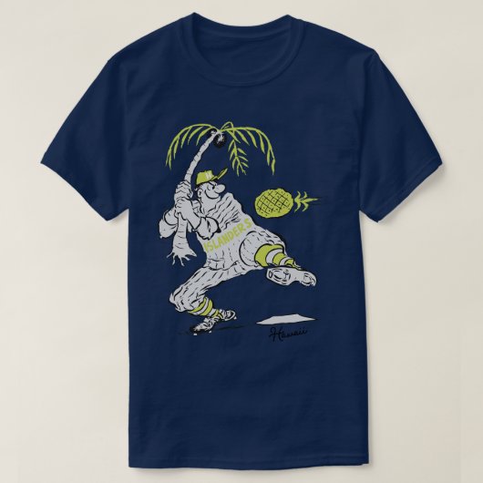 消滅したハワイ島嶼国野球場1961 Tシャツ (デザイン正面)