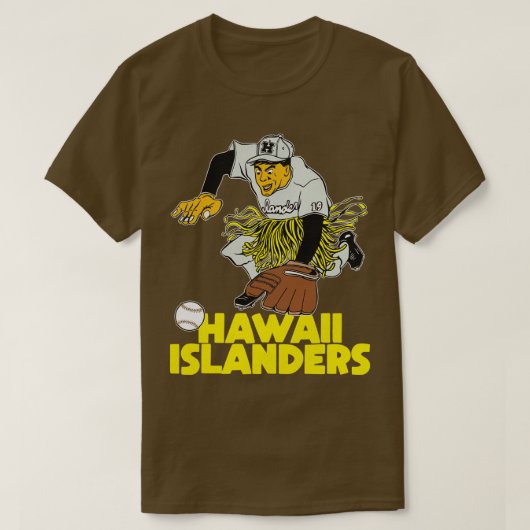 消滅したハワイ島民ベースボールチームTシャツ Tシャツ (デザイン正面)