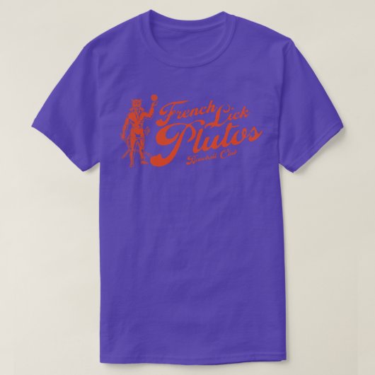 消滅したフランスのクリック野球チーム Tシャツ (デザイン正面)