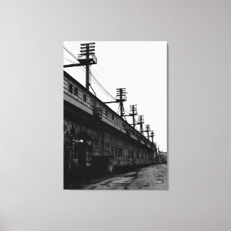 消滅するアメリカ産業都市産業プリント キャンバスプリント