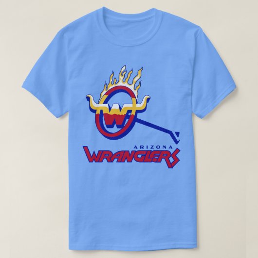 消滅アリゾナワーラングラーズUSFL 1983 Tシャツ (デザイン正面)