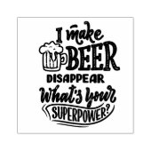 消滅ビール引用文 ラバースタンプ (インプリント)