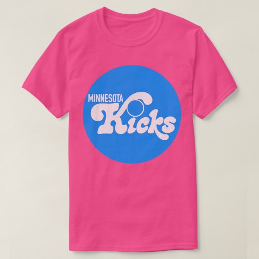 消滅ミネソタ蹴NASL 1976 Tシャツ (デザイン正面)