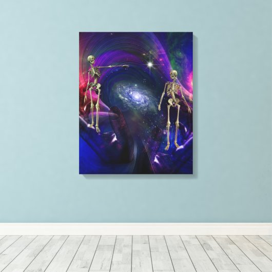 消滅 キャンバスプリント (インサイチュ (ウッドフロア))