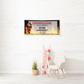 消火モダン士の火炎退位 横断幕 (インサイチュ)