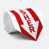 消火器のタイ ネクタイ (ロール)