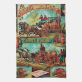 消火器の製造 キッチンタオル (縦)