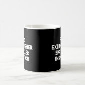 消火器スプリンクラー検査 コーヒーマグカップ (中央)