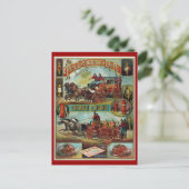 消火器及び化学エンジン ポストカード (スタンド正面)