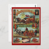 消火器及び化学エンジン ポストカード (正面/裏面)