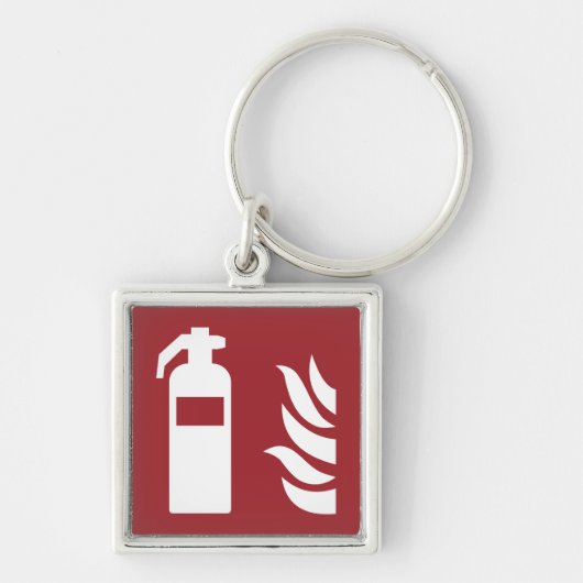 消火器安全標識 キーホルダー (正面)