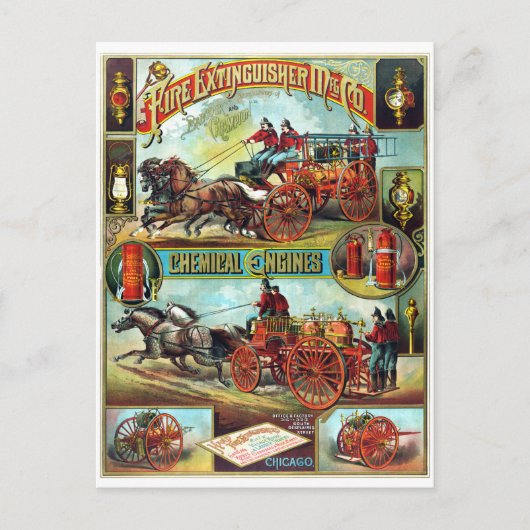 消火器製造会社 ポストカード (正面)