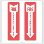 消火器2の署名パック シール (シート)