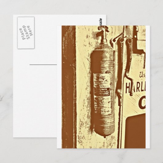 消火器 ポストカード (正面/裏面)