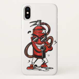 消火器 iPhone X ケース