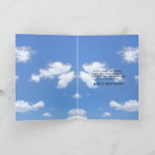 消火栓の誕生日のユーモアの斑点を付けられた犬 カード (内部)