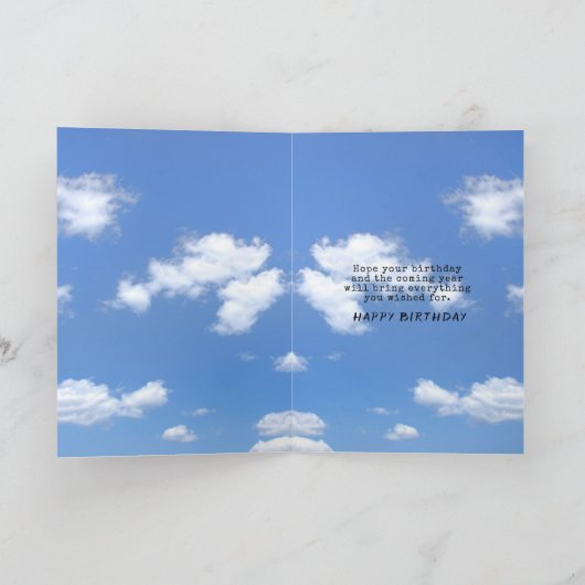 消火栓の誕生日のユーモアの犬 カード (内部)