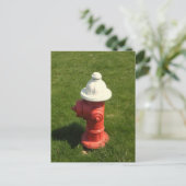 消火栓はがき！ ポストカード (スタンド正面)