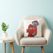 消火栓付き消防士としてコアラ クッション (椅子)