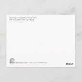 消火栓 ポストカード (裏面)