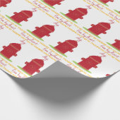 消火栓 ラッピングペーパー (角)