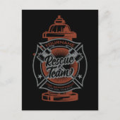 消火栓ADD NAME消防士救助チーム ポストカード (正面)