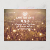 消灯お洒落は日付はがきを保存する 案内ポストカード (正面)