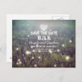 消灯お洒落は日付はがきを保存する 案内ポストカード (正面/裏面)