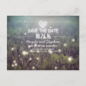 消灯お洒落は日付はがきを保存する 案内ポストカード (正面)