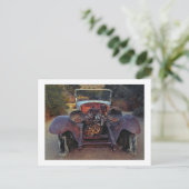 "消灯 – フラットヘッドV-8電源" ポストカード (スタンド正面)