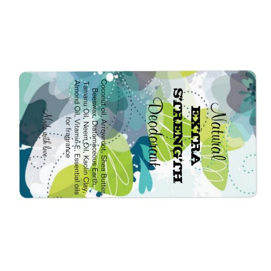 消臭ラベル ラベル (正面)