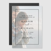 消色した写真エレガント日付の磁気カードを保存 (正面/裏面)