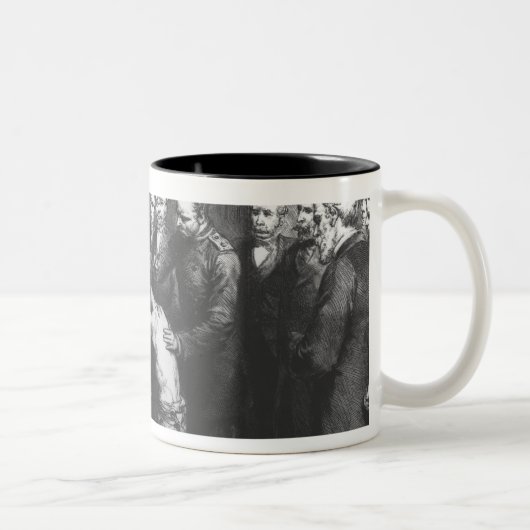 消費のためのKoch's Treatment先生の ツートーンマグカップ (右)