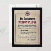 消費者の勝利宣言 ポストカード (正面/裏面)