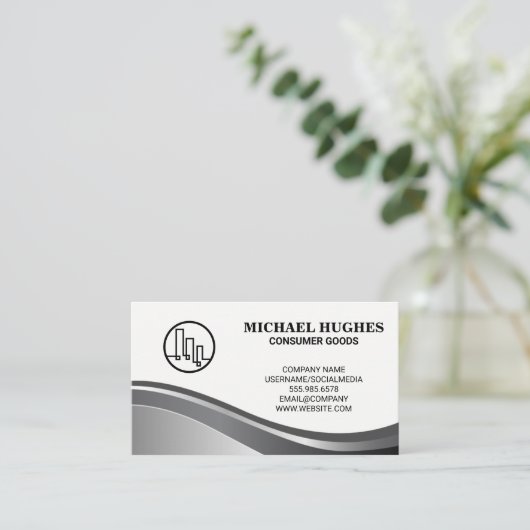 消費財企業の品 名刺 (スタンド正面)