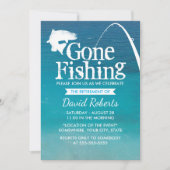 消退職した去魚釣り退職パーティー 招待状 (正面)