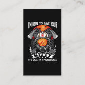 消防おもしろい士のジョーク猫救助 名刺 (正面)