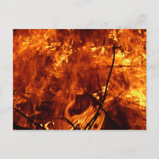 消防のハートはがき ポストカード