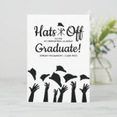 消防アカデミー卒業写真卒業パーティー 招待状 (スタンド正面)