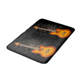 消防ギター付アコースティック・ギター バスマット (アングル)