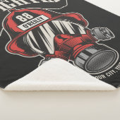 消防パーソナライズされた士マスク消防署ヘルメット  シェルパブランケット (3/4)