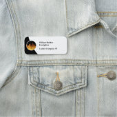 消防モダン士消防署の名前タグ 名札 (インサイチュ)