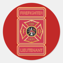 消防副官 ラウンドシール