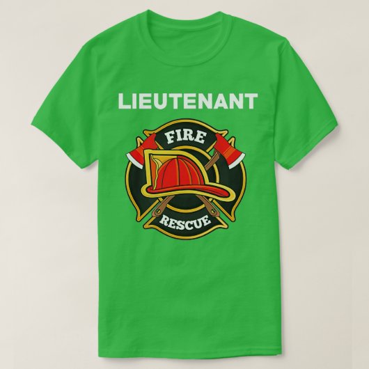 消防副官 Tシャツ (デザイン正面)