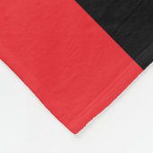 消防団赤線消防署旗消防士 フリースブランケット (角)